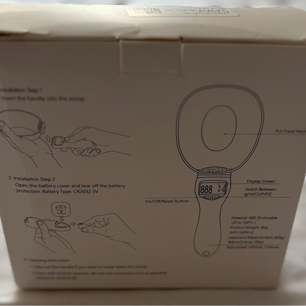 Pet Food Digital Measuring Spoon for Dogs and Cats Food - Picture 3 of 6